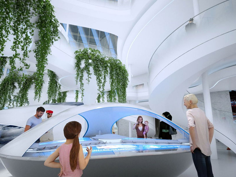 شاهد.. تصميم جناح طيران الإمارات في إكسبو دبي 2020